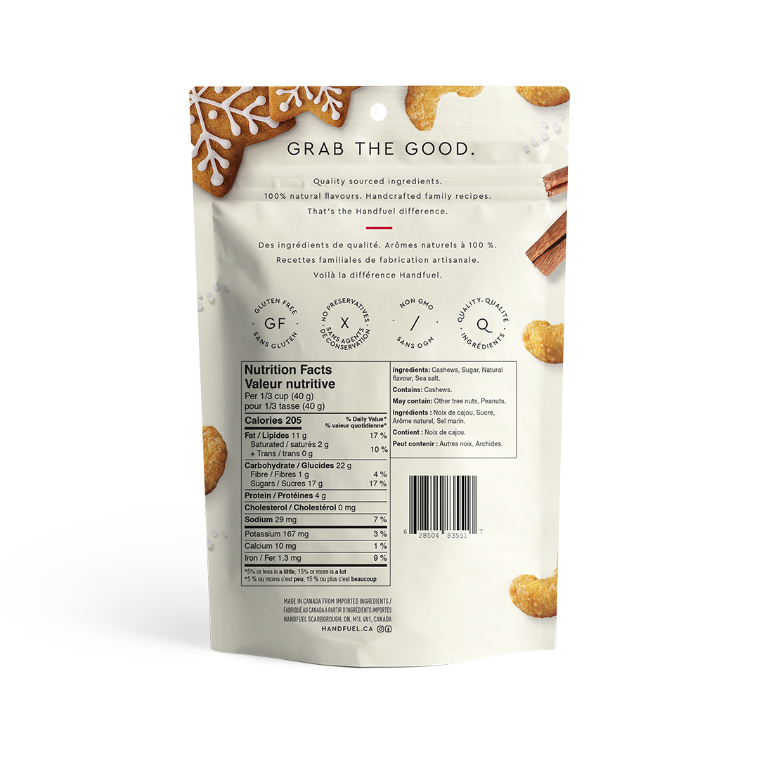 GINGERBREAD CASHEWS