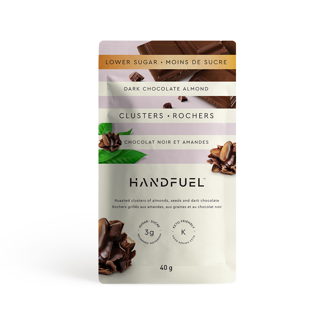 GRAPPES D'AMANDES AU CHOCOLAT NOIR 40G X 12