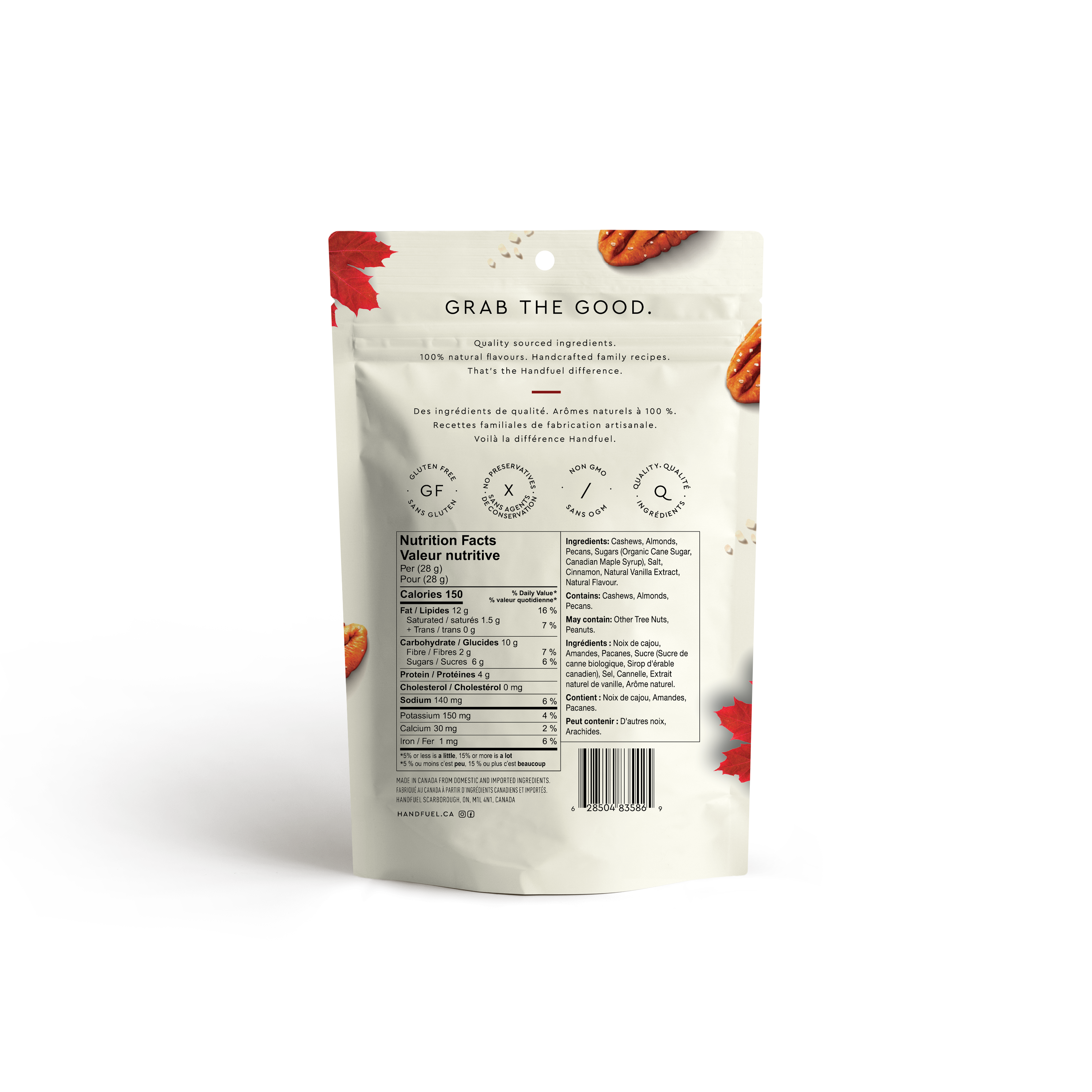 Canadian Maple Deluxe Mixed Nuts