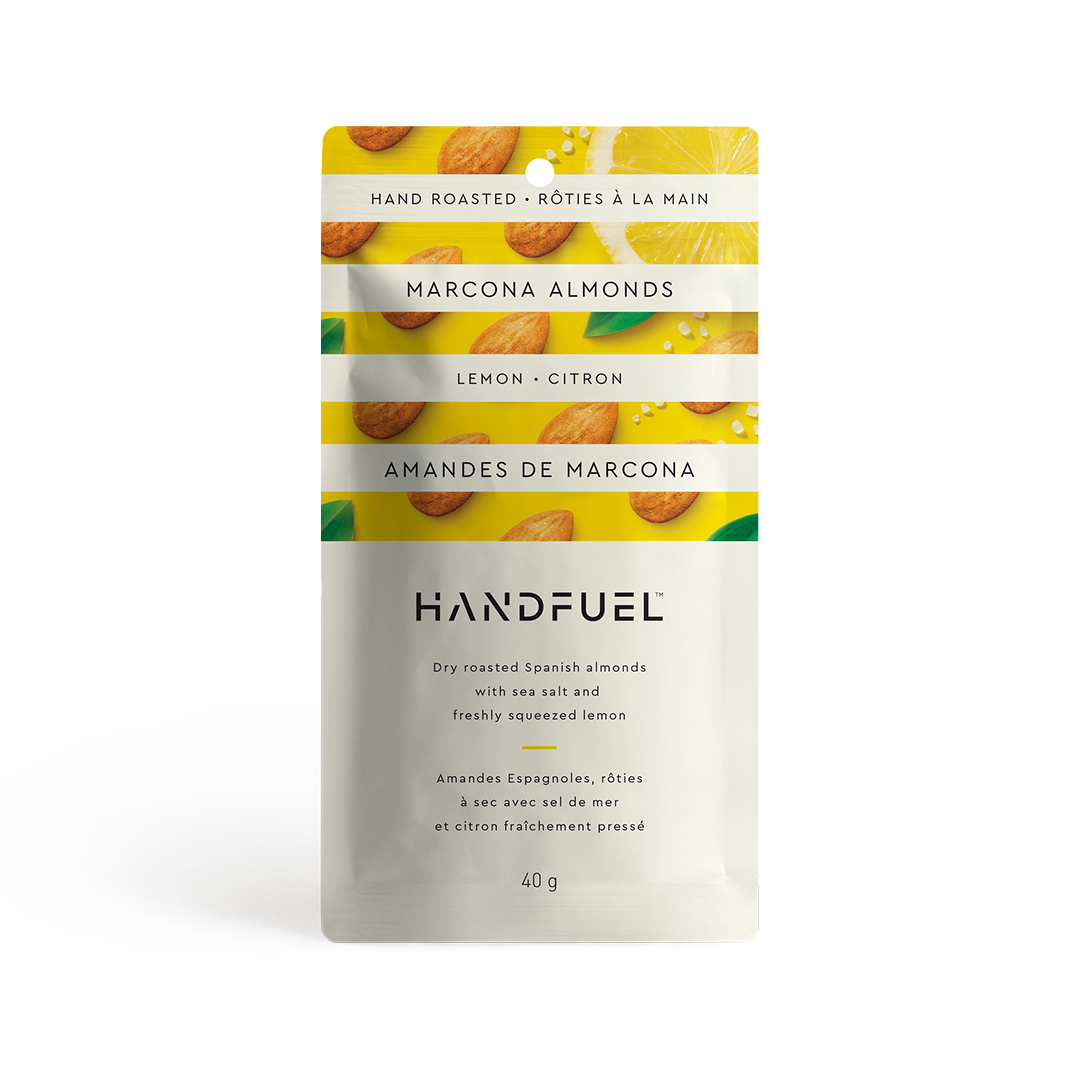 LEMON MARCONA ALMONDS 40G X 12
