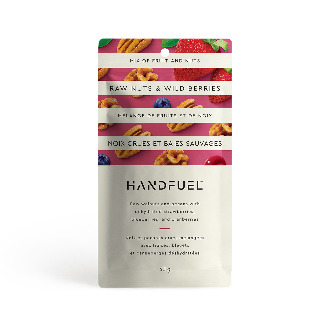 RAW NUTS & WILD BERRIES 40G X 12