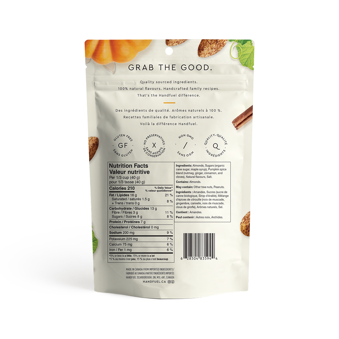 PUMPKIN SPICE ALMONDS