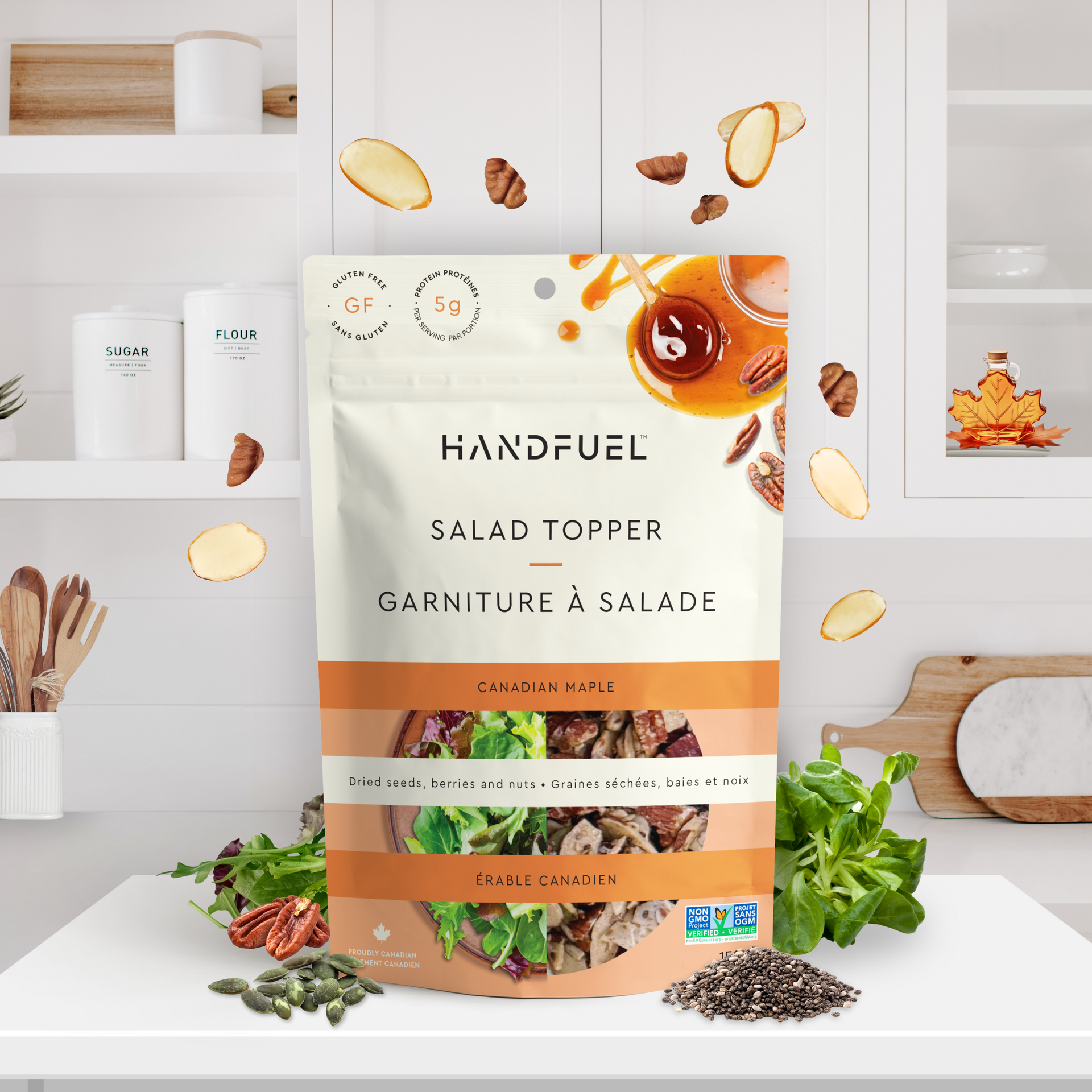 Maple Pecan Salad Topper