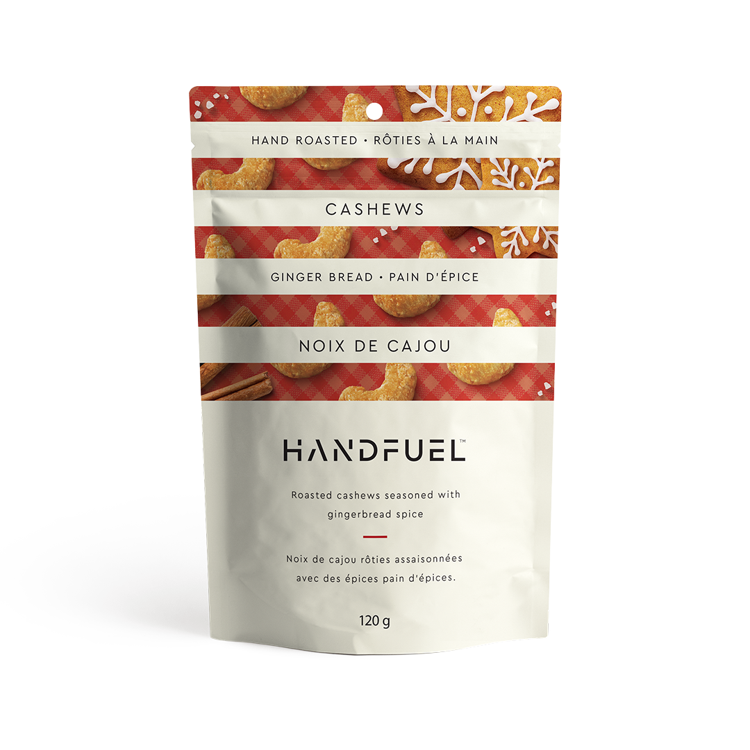 GINGERBREAD CASHEWS – Handfuel