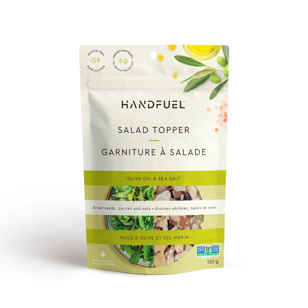 Olive Oil & Sea Salt Salad Topper | Handfuel