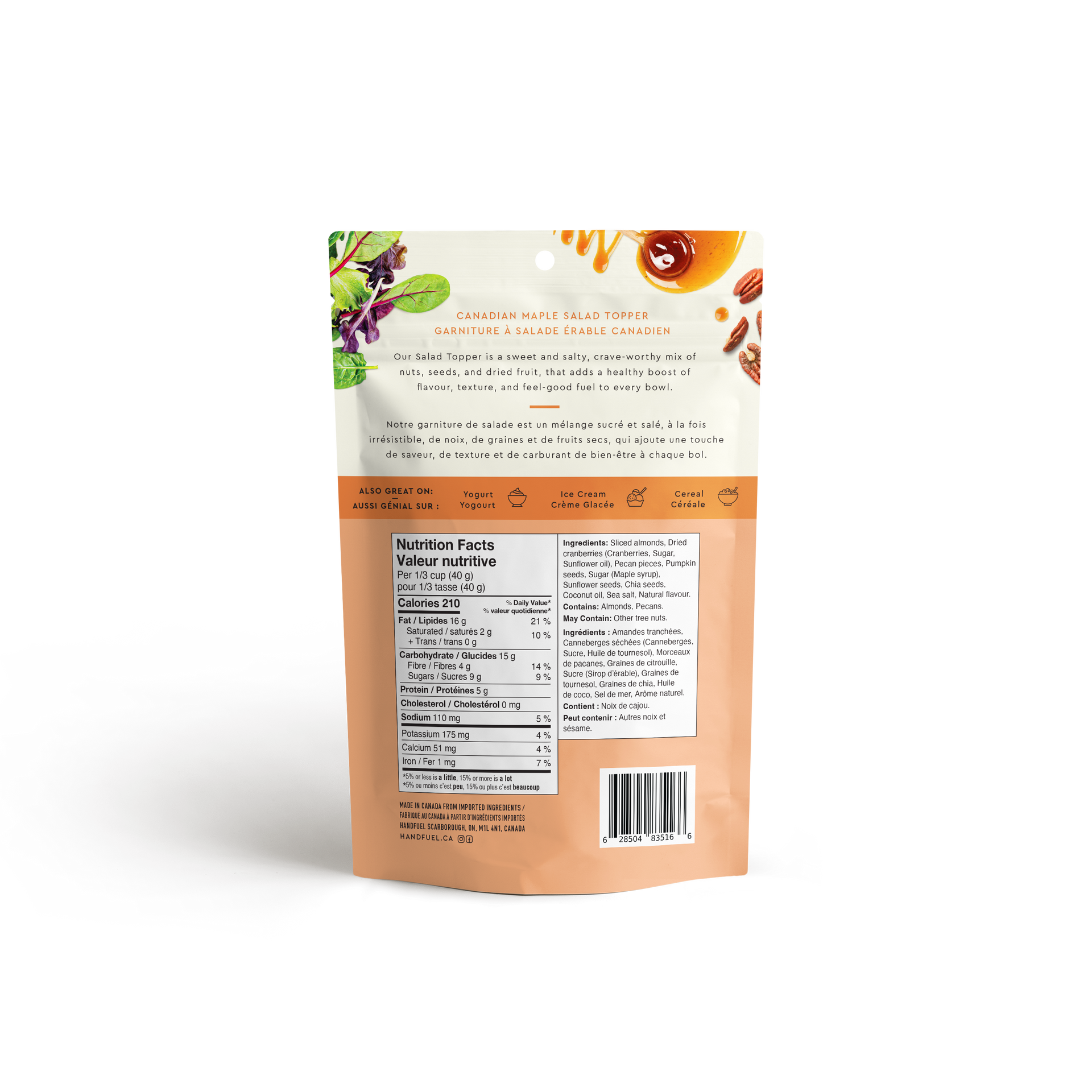 Maple Pecan Salad Topper