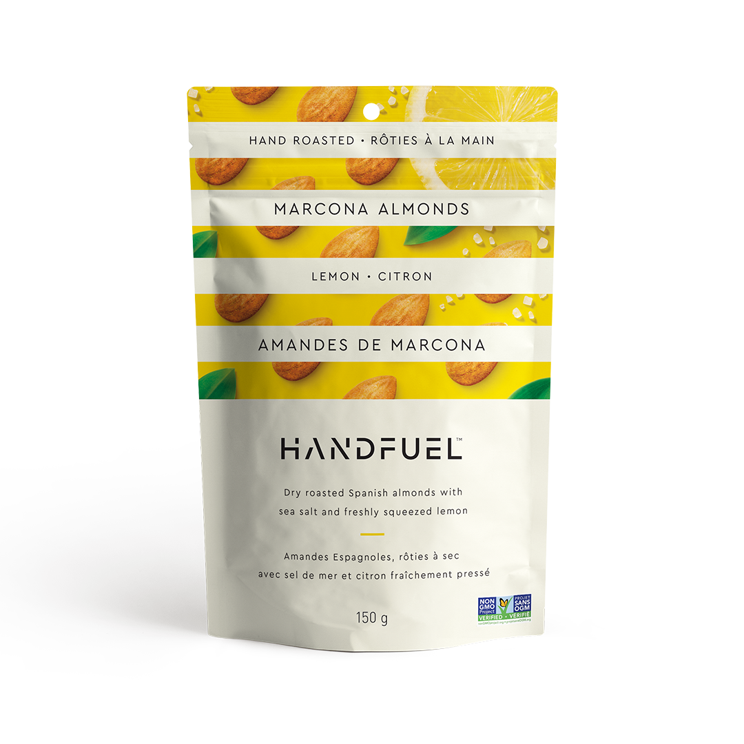 LEMON MARCONA ALMONDS – Handfuel