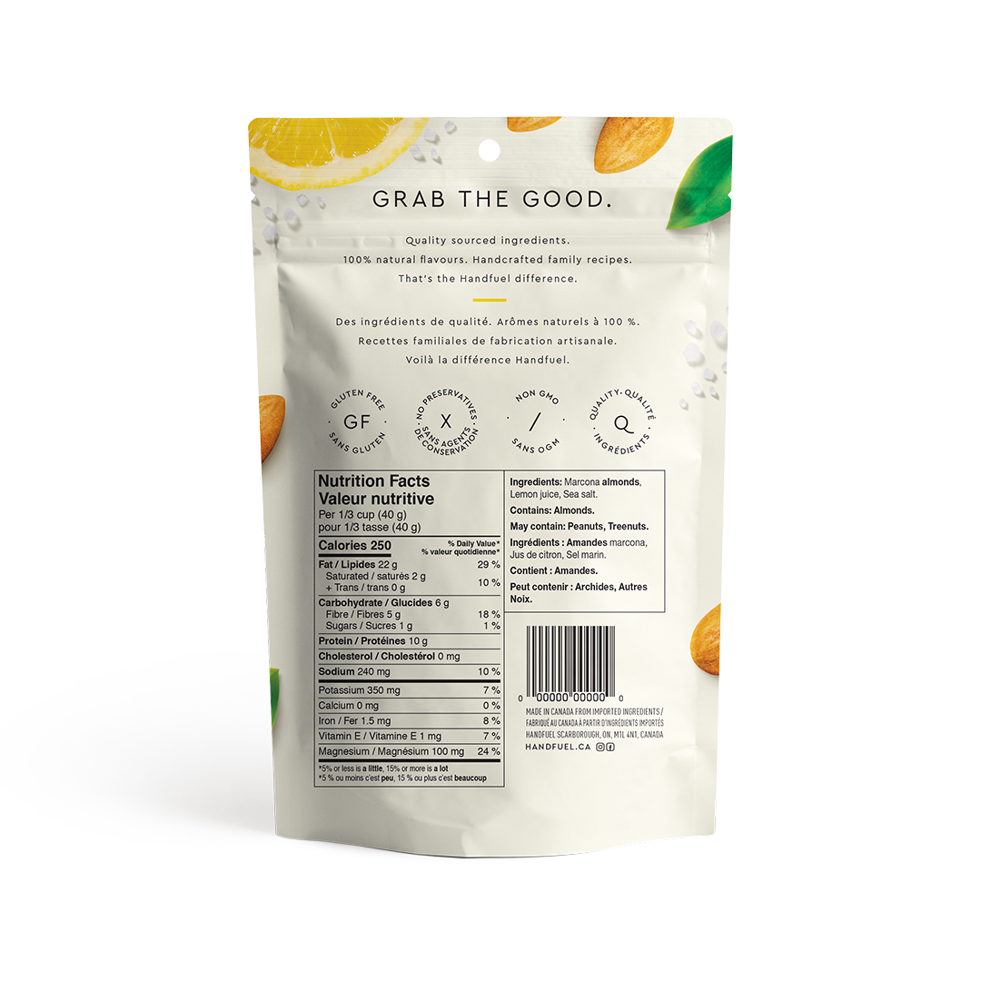 AMANDES CITRON MARCONA